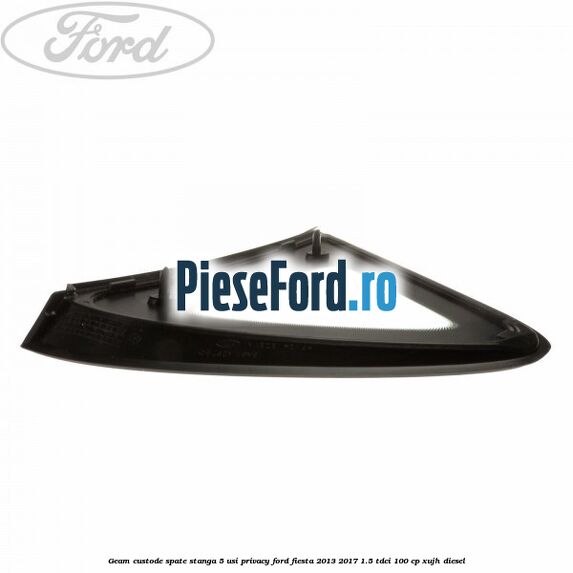 Geam custode spate stanga 5 usi privacy Ford Fiesta 2013-2017 1.5 TDCi 100 cp XUJH diesel