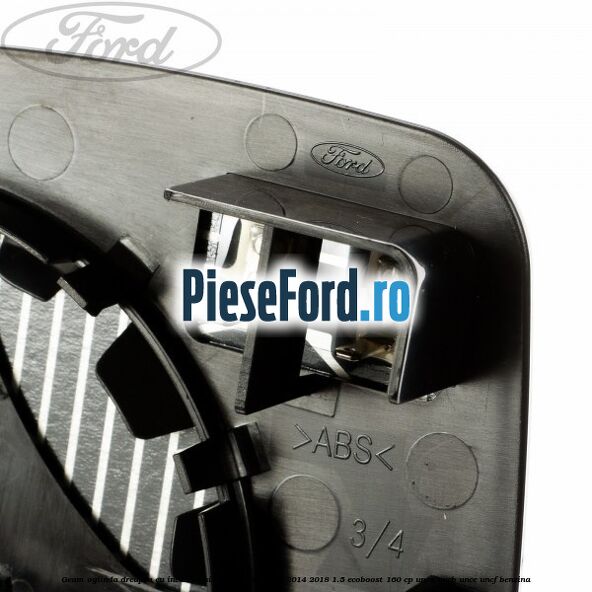 Geam oglinda dreapta cu incalzire si BLIS Ford Mondeo 2014-2018 1.5 EcoBoost 160 cp UNCA, UNCB, UNCE, UNCF benzina