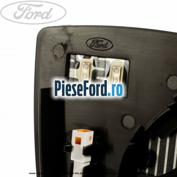 Geam oglinda dreapta cu incalzire si BLIS Ford S-Max 2007-2014 2.0 TDCi 136 cp AZWC, UKWA diesel