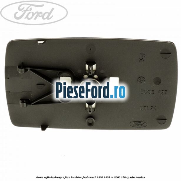 Geam oglinda dreapta fara incalzire Ford Escort 1990-1995 RS 2000 150 cp N7A benzina