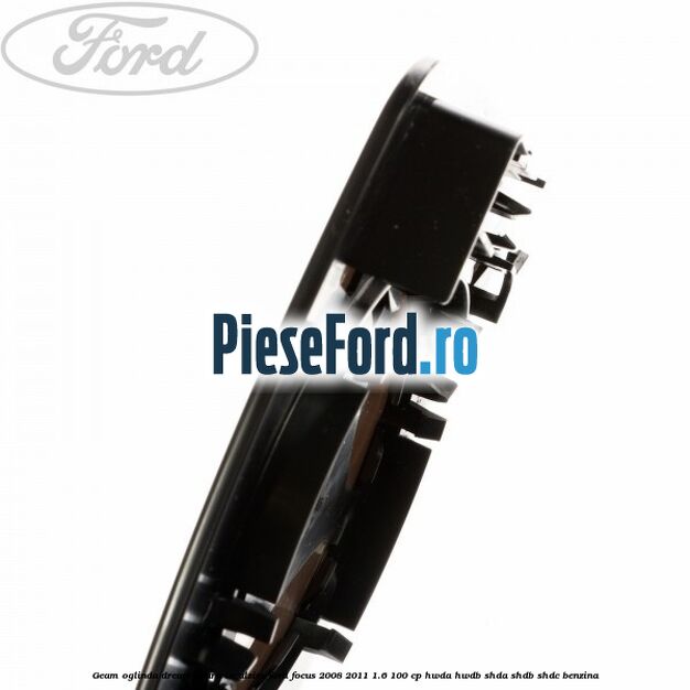 Geam oglinda dreapta fara incalzire Ford Focus 2008-2011 1.6 100 cp HWDA, HWDB, SHDA, SHDB, SHDC benzina