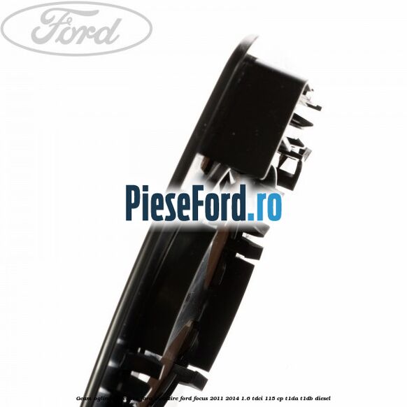 Geam oglinda dreapta fara incalzire Ford Focus 2011-2014 1.6 TDCi 115 cp T1DA, T1DB diesel