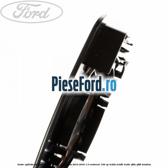 Geam oglinda dreapta fara incalzire Ford Focus 2014-2018 1.0 EcoBoost 100 cp M2DA, M2DB, M2DC, SFDA, SFDB benzina