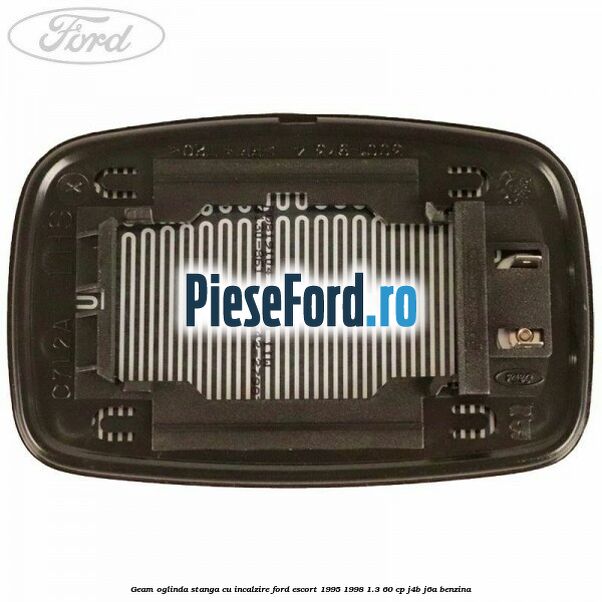 Geam oglinda stanga cu incalzire Ford Escort 1995-1998 1.3 60 cp J4B, J6A benzina