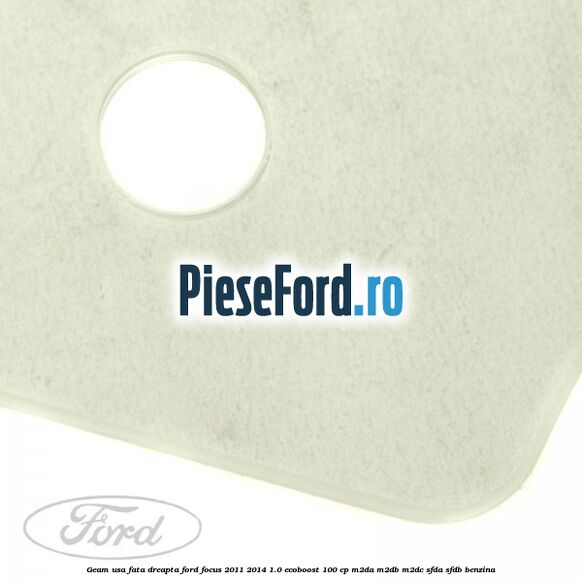 Geam usa fata dreapta Ford Focus 2011-2014 1.0 EcoBoost 100 cp M2DA, M2DB, M2DC, SFDA, SFDB benzina