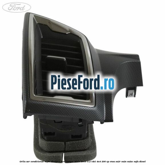 Grila aer conditionat sofer dreapta Ford Ranger 2012-2015 3.2 TDCi 4x4 200 cp ENSA, SA2R, SA2S, SA2W, SAFA diesel