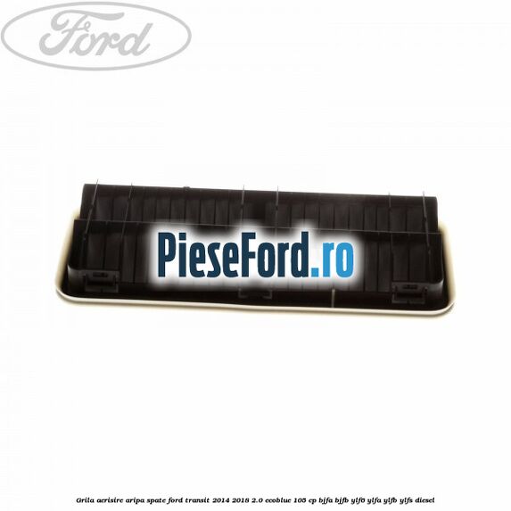 Grila aerisire aripa spate Ford Transit 2014-2018 2.0 EcoBlue 105 cp BJFA, BJFB, YLF6, YLFA, YLFB, YLFS diesel