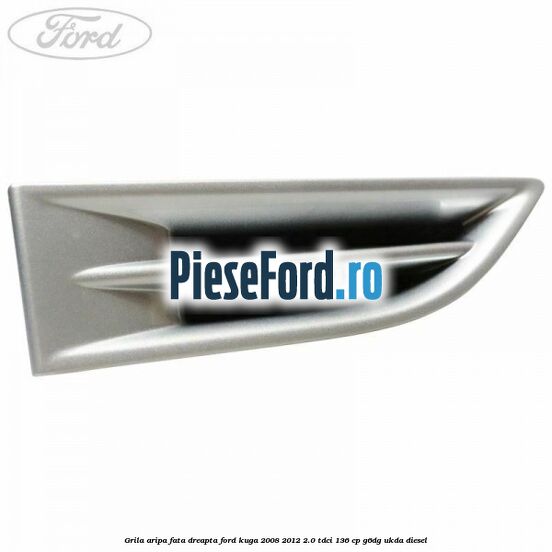 Grila aripa fata dreapta Ford Kuga 2008-2012 2.0 TDCi 136 cp Grila aripa fata dreapta Ford Kuga 2008-2012 2.0 TDCi 136 cp G6DG, UKDA diesel