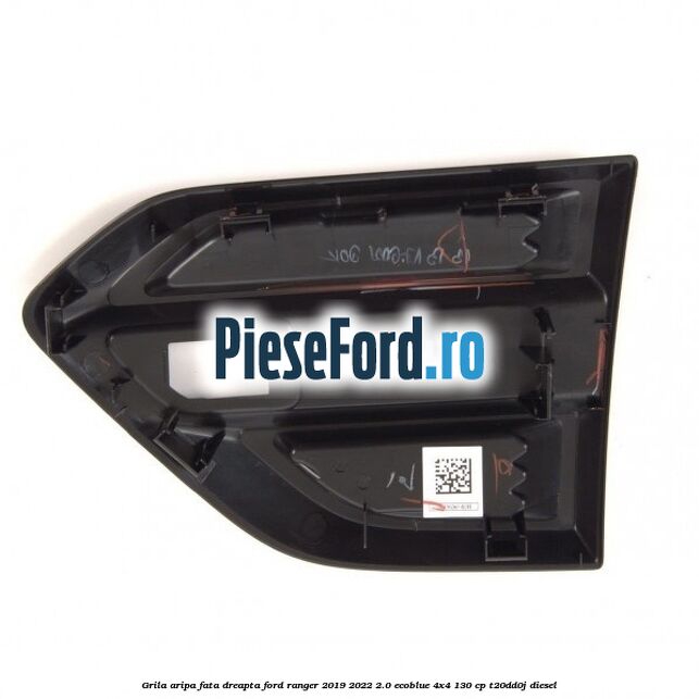 Grila aripa fata dreapta Ford Ranger 2019-2022 2.0 EcoBlue 4x4 130 cp T20DD0J diesel