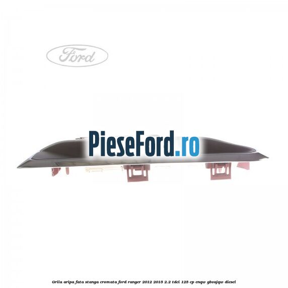 Grila aripa fata stanga cromata Ford Ranger 2012-2015 2.2 TDCi 125 cp ENQW, GBVAJQW diesel