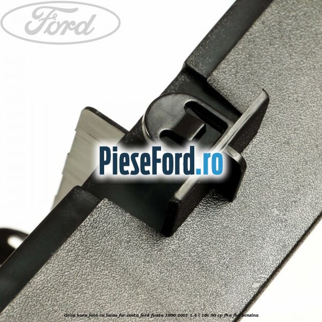 Grila bara fata cu locas far ceata Ford Fiesta 1996-2001 1.4 i 16V 90 cp FHA, FHE benzina