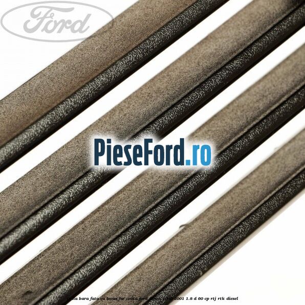 Grila bara fata cu locas far ceata Ford Fiesta 1996-2001 1.8 D 60 cp Grila bara fata cu locas far ceata Ford Fiesta 1996-2001 1.8 D 60 cp RTJ, RTK diesel