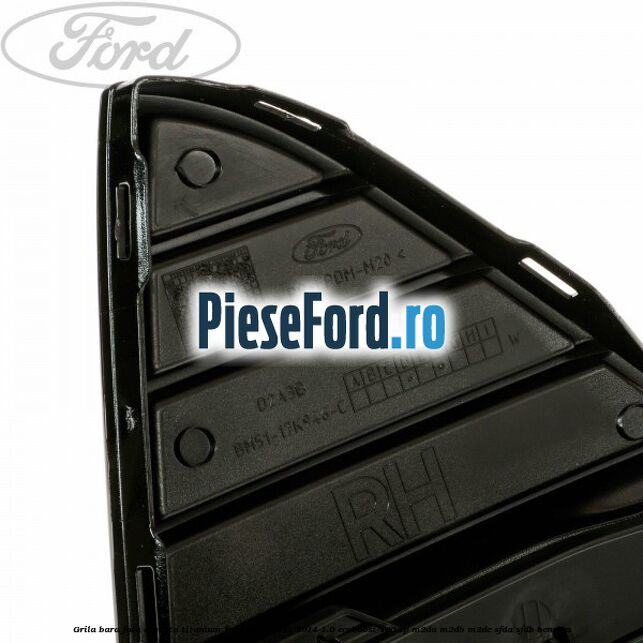 Grila bara fata dreapta titanium Ford Focus 2011-2014 1.0 EcoBoost 100 cp Grila bara fata dreapta titanium Ford Focus 2011-2014 1.0 EcoBoost 100 cp M2DA, M2DB, M2DC, SFDA, SFDB benzina