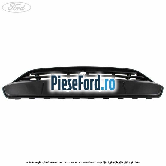 Grila bara fata Ford Tourneo Custom 2014-2018 2.0 EcoBlue 105 cp BJFA, BJFB, YLF6, YLFA, YLFB, YLFS diesel