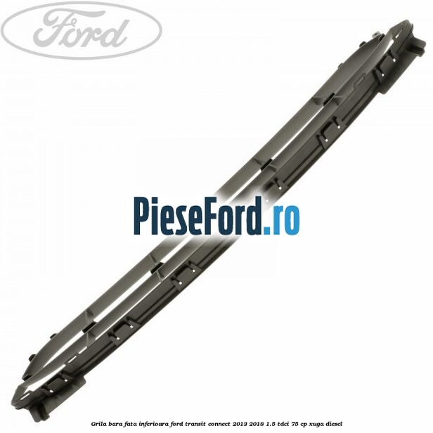 Grila bara fata inferioara Ford Transit Connect 2013-2018 1.5 TDCi 75 cp XUGA diesel