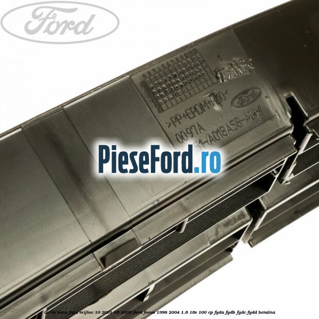 Grila bara fata mijloc 10/2001-05/2005 Ford Focus 1998-2004 1.6 16V 100 cp FYDA, FYDB, FYDC, FYDD benzina