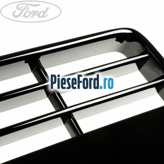 Grila bara fata mijloc titanium Ford Focus 2011-2014 1.0 EcoBoost 100 cp M2DA, M2DB, M2DC, SFDA, SFDB benzina