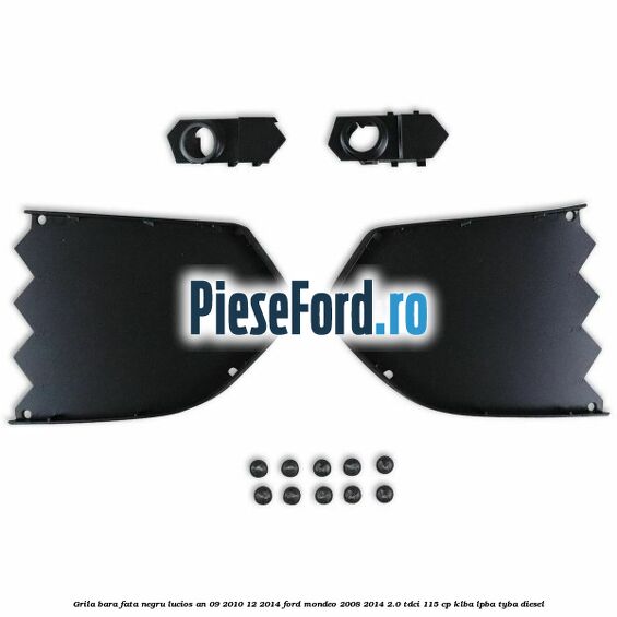 Grila bara fata negru lucios an 09/2010-12/2014 Ford Mondeo 2008-2014 2.0 TDCi 115 cp Grila bara fata negru lucios an 09/2010-12/2014 Ford Mondeo 2008-2014 2.0 TDCi 115 cp KLBA, LPBA, TYBA diesel
