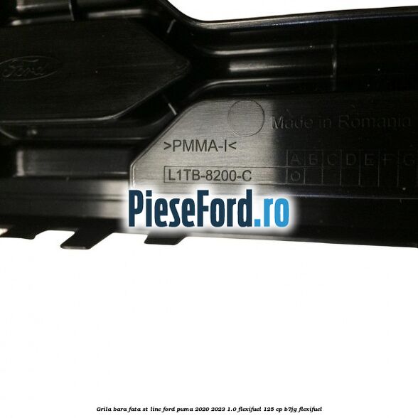 Grila bara fata ST Line Ford Puma 2020-2023 1.0 Flexifuel 125 cp B7JG Flexifuel