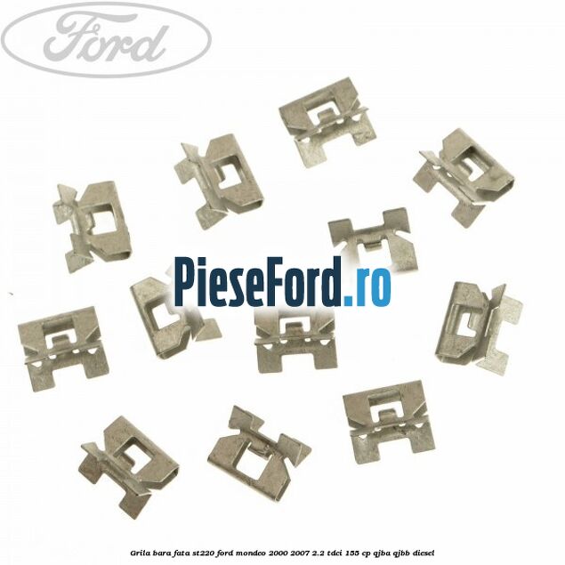 Grila bara fata ST220 Ford Mondeo 2000-2007 2.2 TDCi 155 cp QJBA, QJBB diesel
