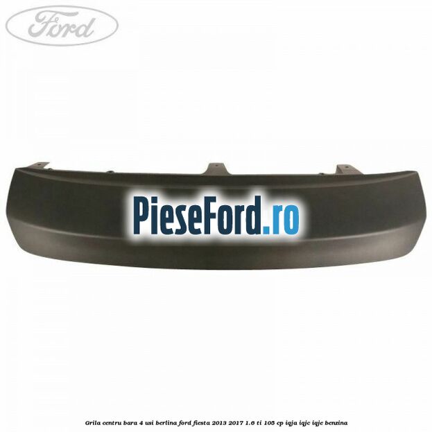 Grila centru bara 4 usi berlina Ford Fiesta 2013-2017 1.6 Ti 105 cp IQJA, IQJC, IQJE benzina