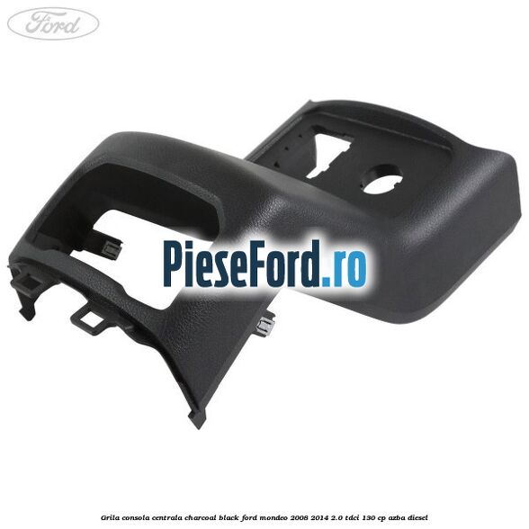 Grila consola centrala charcoal black Ford Mondeo 2008-2014 2.0 TDCi 130 cp AZBA diesel