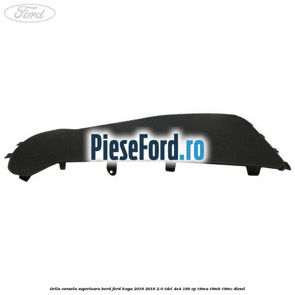 Grila consola superioara bord Ford Kuga 2016-2018 2.0 TDCi 4x4 180 cp T8MA, T8MB, T8MC diesel