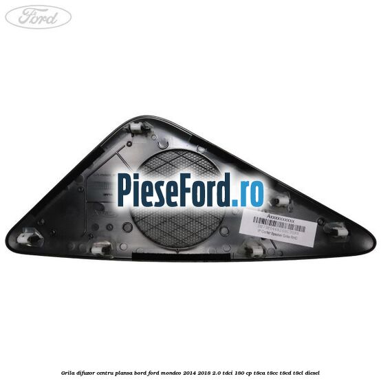 Grila difuzor centru plansa bord Ford Mondeo 2014-2018 2.0 TDCi 180 cp T8CA, T8CC, T8CD, T8CL diesel