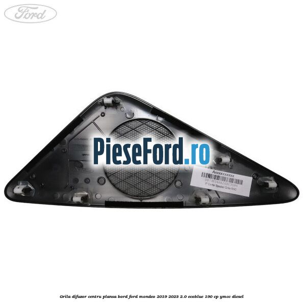 Grila difuzor centru plansa bord Ford Mondeo 2019-2023 2.0 EcoBlue 190 cp YMCC diesel