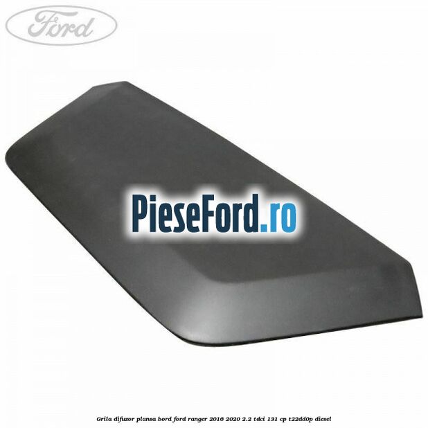 Grila difuzor plansa bord Ford Ranger 2016-2020 2.2 TDCi 131 cp T22DD0P diesel