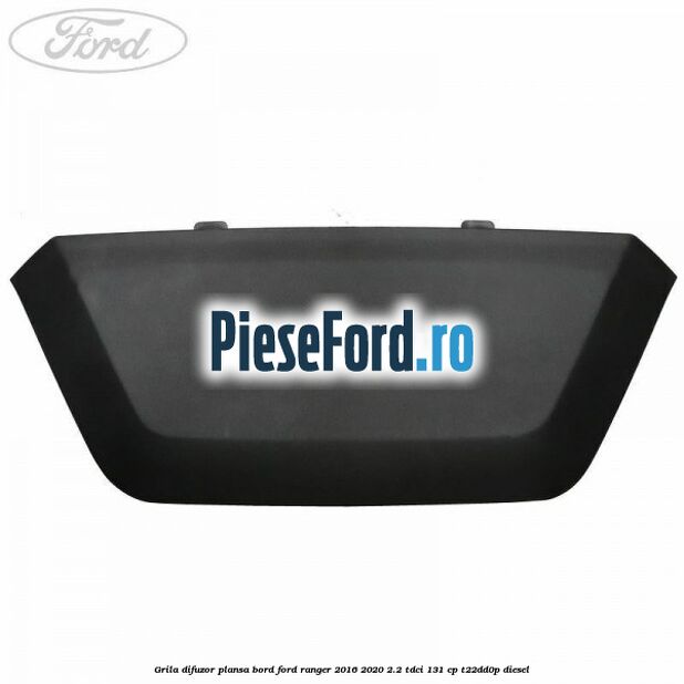 Grila difuzor plansa bord Ford Ranger 2016-2020 2.2 TDCi 131 cp T22DD0P diesel