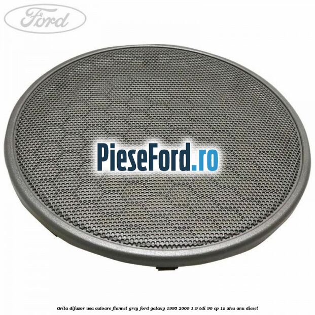 Grila difuzor usa culoare flannel grey Ford Galaxy 1995-2000 1.9 TDI 90 cp 1Z, AHU, ANU diesel