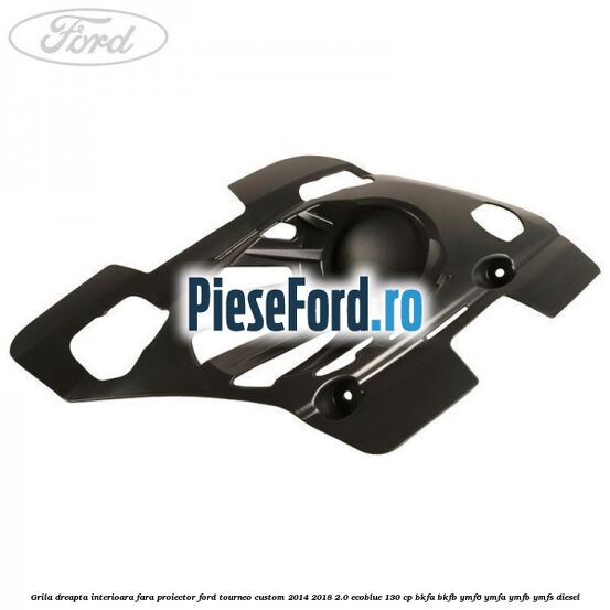 Grila dreapta interioara fara proiector Ford Tourneo Custom 2014-2018 2.0 EcoBlue 130 cp BKFA, BKFB, YMF6, YMFA, YMFB, YMFS diesel