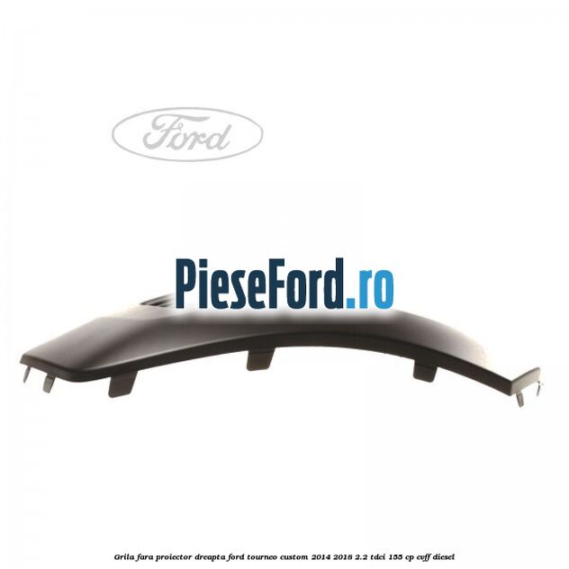 Grila fara proiector dreapta Ford Tourneo Custom 2014-2018 2.2 TDCi 155 cp Grila fara proiector dreapta Ford Tourneo Custom 2014-2018 2.2 TDCi 155 cp CVFF diesel