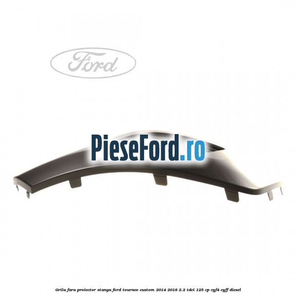 Grila fara proiector stanga Ford Tourneo Custom 2014-2018 2.2 TDCi 125 cp Grila fara proiector stanga Ford Tourneo Custom 2014-2018 2.2 TDCi 125 cp CYF4, CYFF diesel
