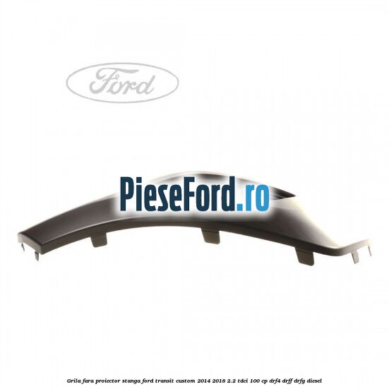 Grila fara proiector stanga Ford Transit Custom 2014-2018 2.2 TDCi 100 cp Grila fara proiector stanga Ford Transit Custom 2014-2018 2.2 TDCi 100 cp DRF4, DRFF, DRFG diesel