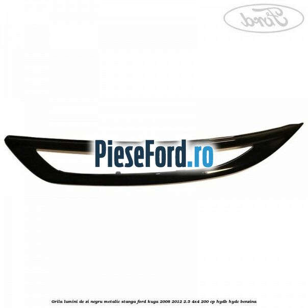 Grila lumini de zi negru metalic stanga Ford Kuga 2008-2012 2.5 4x4 200 cp HYDB, HYDC benzina