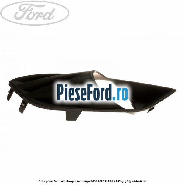 Grila proiector ceata dreapta Ford Kuga 2008-2012 2.0 TDCi 136 cp G6DG, UKDA diesel