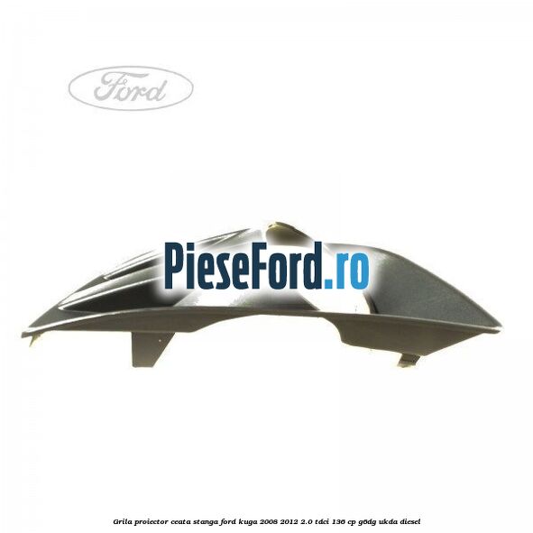 Grila proiector ceata stanga Ford Kuga 2008-2012 2.0 TDCi 136 cp Grila proiector ceata stanga Ford Kuga 2008-2012 2.0 TDCi 136 cp G6DG, UKDA diesel