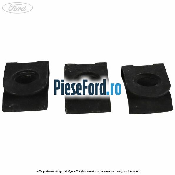 Grila proiector dreapta, design stilat Ford Mondeo 2014-2018 2.5 149 cp S7CB benzina