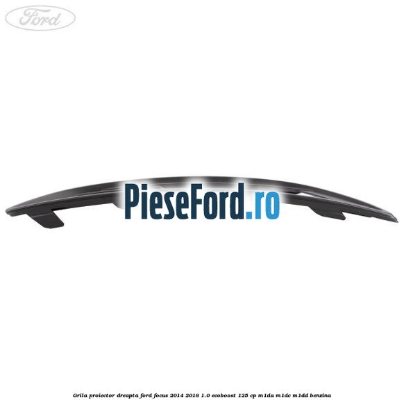 Grila proiector dreapta Ford Focus 2014-2018 1.0 EcoBoost 125 cp M1DA, M1DC, M1DD benzina