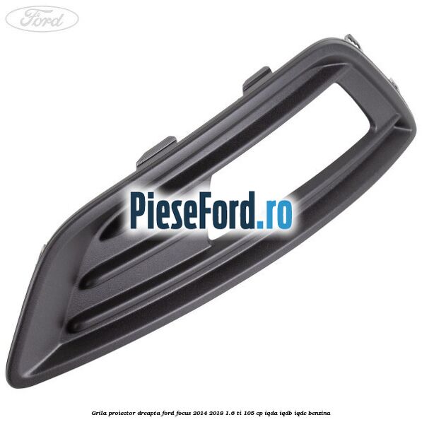 Grila proiector dreapta Ford Focus 2014-2018 1.6 Ti 105 cp