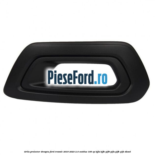 Grila proiector dreapta Ford Transit 2019-2023 2.0 EcoBlue 105 cp BJFA, BJFB, YLF6, YLFA, YLFB, YLFS diesel
