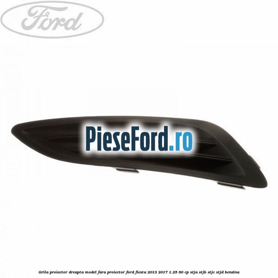 Grila proiector dreapta model fara proiector Ford Fiesta 2013-2017 1.25 60 cp