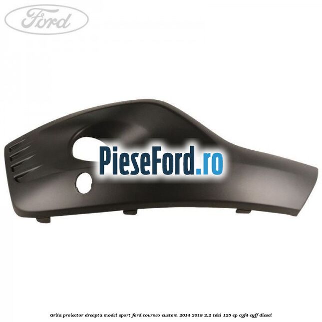 Grila proiector dreapta model sport Ford Tourneo Custom 2014-2018 2.2 TDCi 125 cp Grila proiector dreapta model sport Ford Tourneo Custom 2014-2018 2.2 TDCi 125 cp CYF4, CYFF diesel