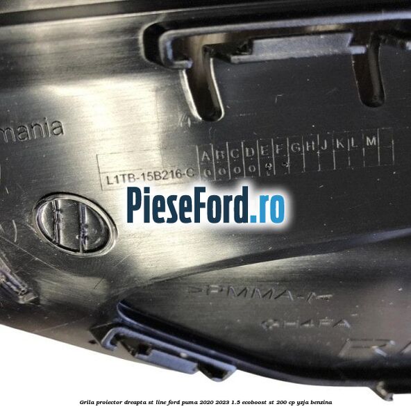 Grila proiector dreapta ST Line Ford Puma 2020-2023 1.5 EcoBoost ST 200 cp YZJA benzina