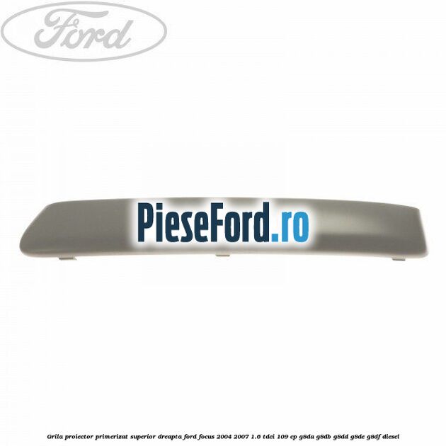 Grila proiector primerizat superior dreapta Ford Focus 2004-2007 1.6 TDCi 109 cp