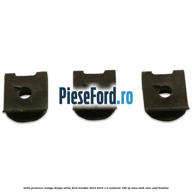 Grila proiector stanga, design stilat Ford Mondeo 2014-2018 1.5 EcoBoost 160 cp UNCA, UNCB, UNCE, UNCF benzina