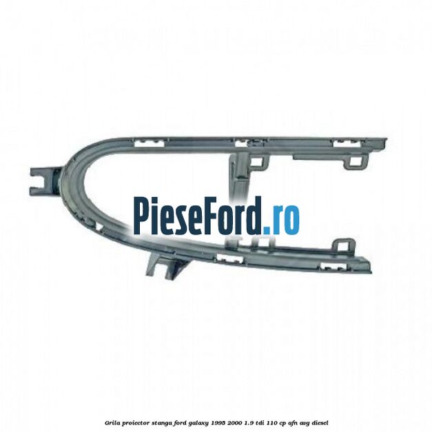 Grila proiector stanga Ford Galaxy 1995-2000 1.9 TDI 110 cp AFN, AVG diesel