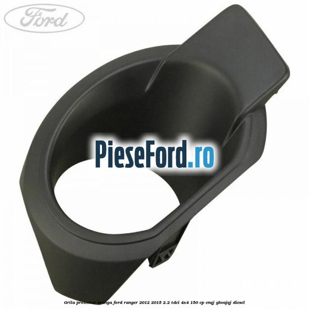 Grila proiector stanga Ford Ranger 2012-2015 2.2 TDCi 4x4 150 cp ENQJ, GBVAJQJ diesel